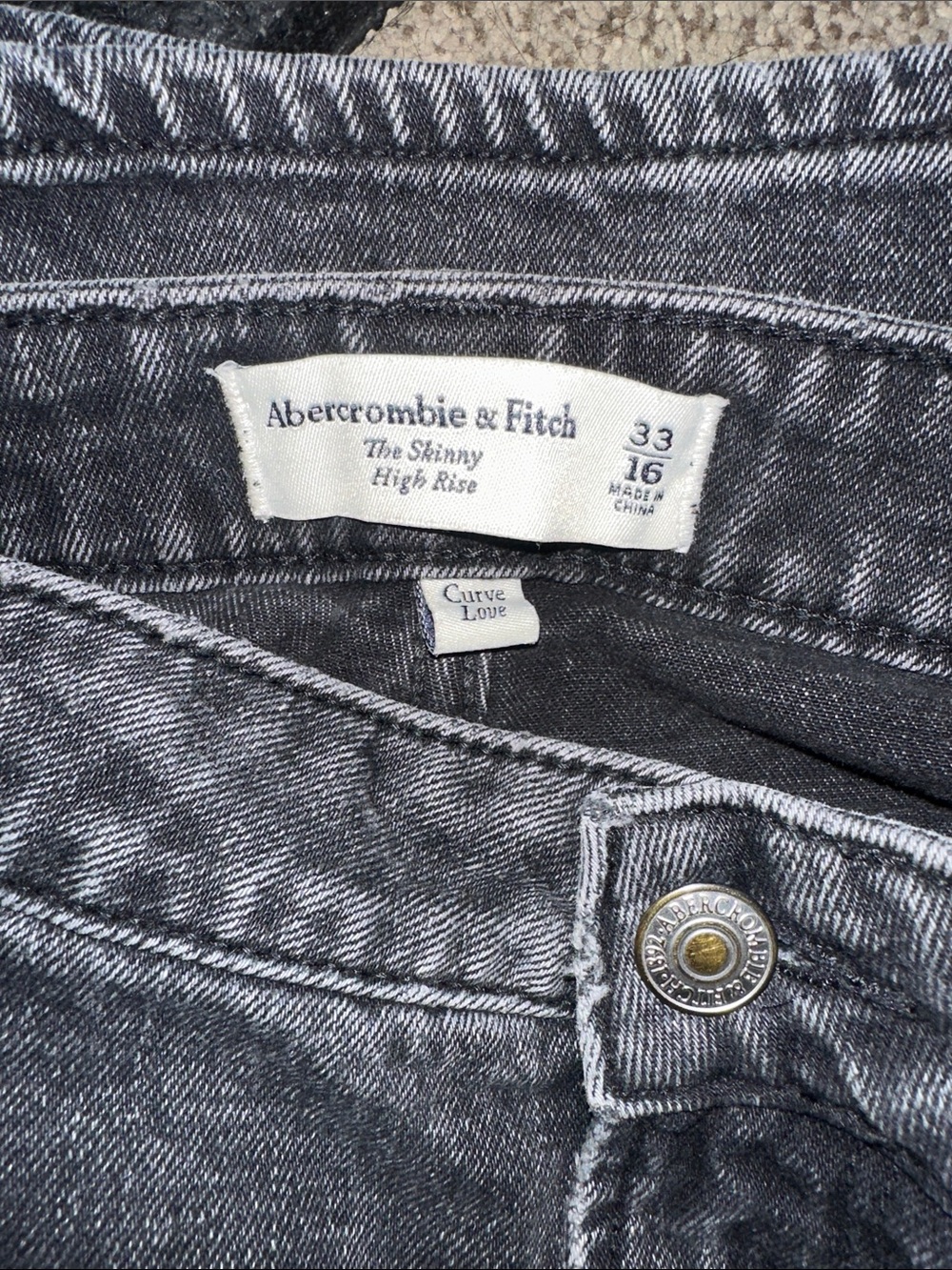 Abercrombie & Fitch Skinny Curve Love Jeans